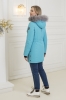 Женская зимняя куртка Nord Wind 842 мех Blue Frost