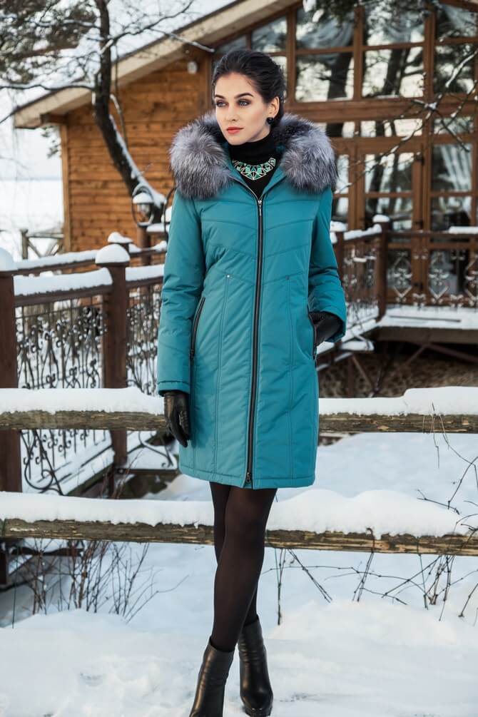 Женское зимнее пальто 807